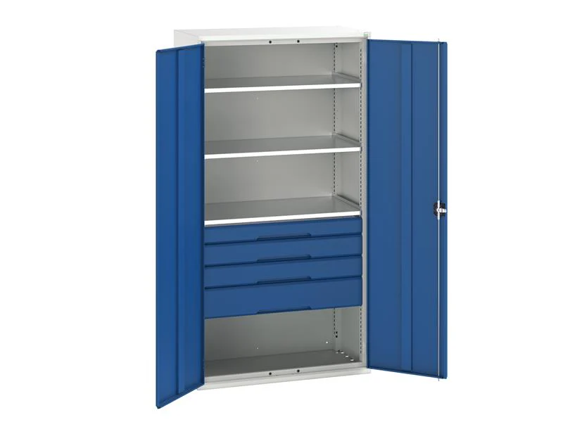 Bott Verso Kitted Cupboard, 3 Shelf & 4 Drawer - Image 2