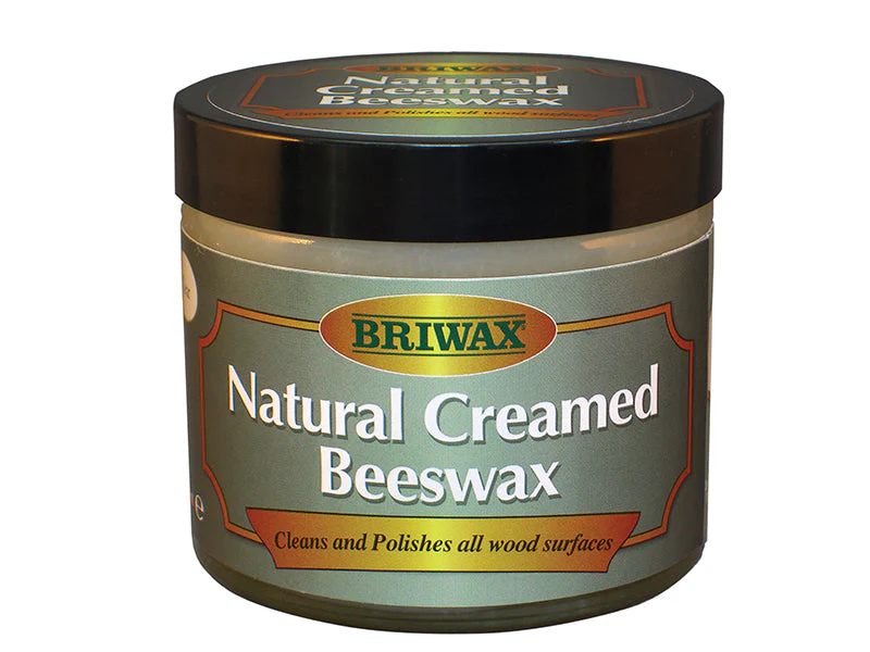 Briwax Natural Creamed Beeswax Clear 250ml - Image 2