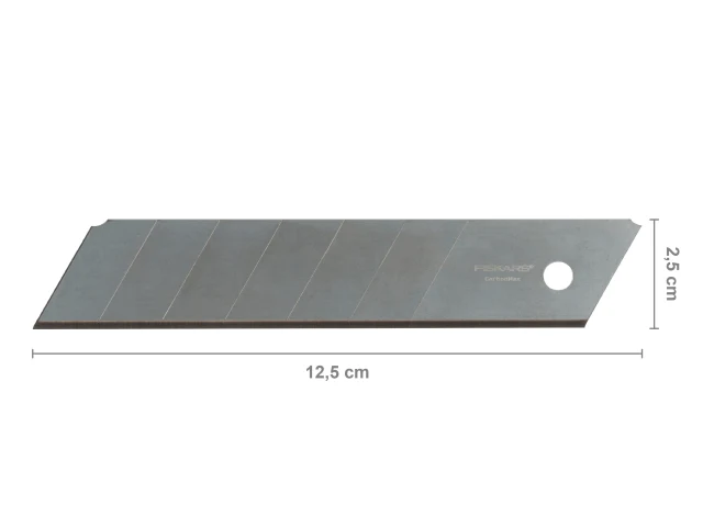 Fiskars CarbonMax Snap-off Knife Blade 25mm (5 Pack) - Image 2