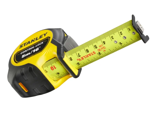 STANLEY® CONTROL-LOCK™ Pocket Tape 5m/16ft (Width 25mm) - Image 9
