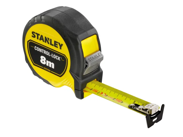 STANLEY® CONTROL-LOCK™ Pocket Tape 8m (Width 25mm) (Metric only) - Image 11