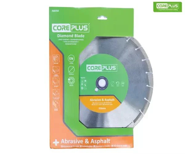CorePlus AB350 Abrasive & Asphalt Diamond Blade 350mm - Image 4
