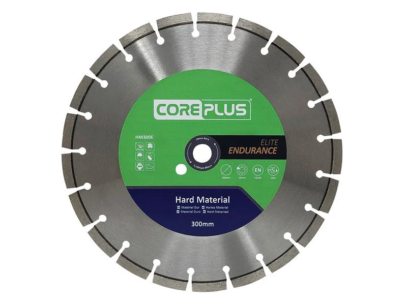 CorePlus HM300E Elite Hard Material Turbo Diamond Blade 300mm - Image 2