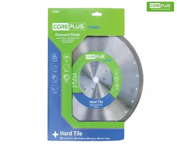 CorePlus HT300 Hard Tile Turbo Diamond Blade 300mm - Image 4