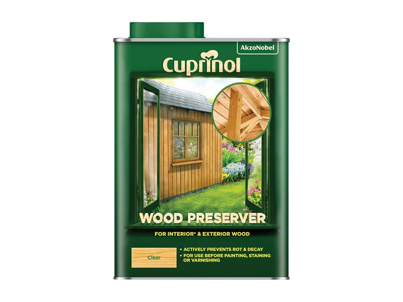 Cuprinol Wood Preserver Clear 1 litre - Image 2