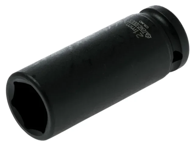 Teng Deep Impact Socket Hexagon 6-Point 1/2in Drive 21mm - Image 2
