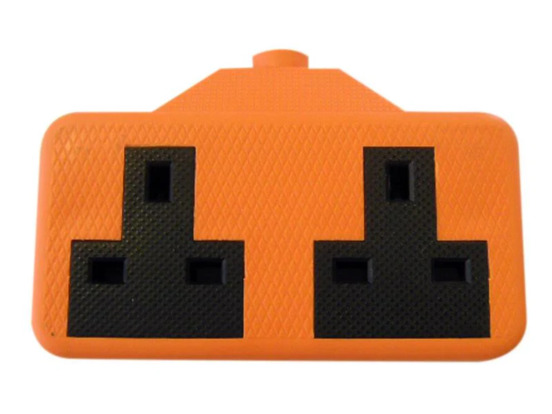Dencon Trailing Socket 13A 2-Gang - Image 2