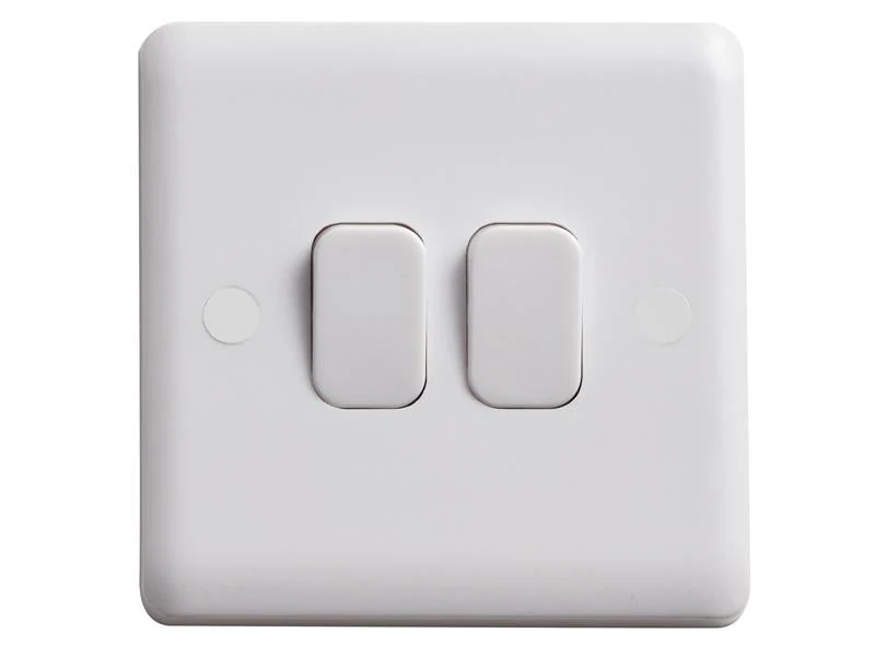 Deta Vimark Light Switch 2-Gang 2-Way - Image 2