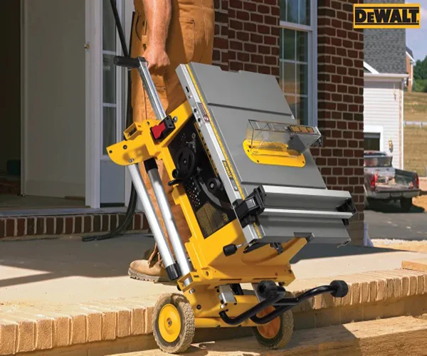 DE7400-XJ Heavy-Duty Rolling Table Saw Stand - Image 5