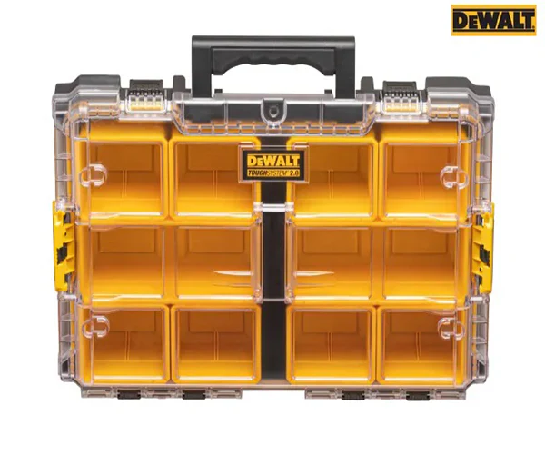 DeWalt DS100 TOUGHSYSTEM™ 2.0 Toolbox with Clear Lid - Image 2