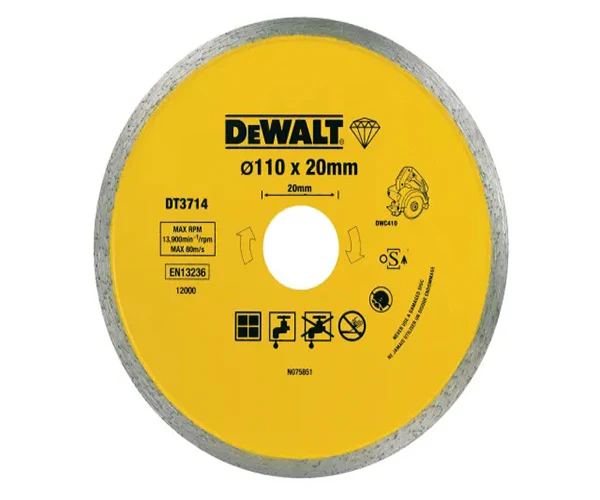DT3714 Diamond Tile Blade 110 x 20mm