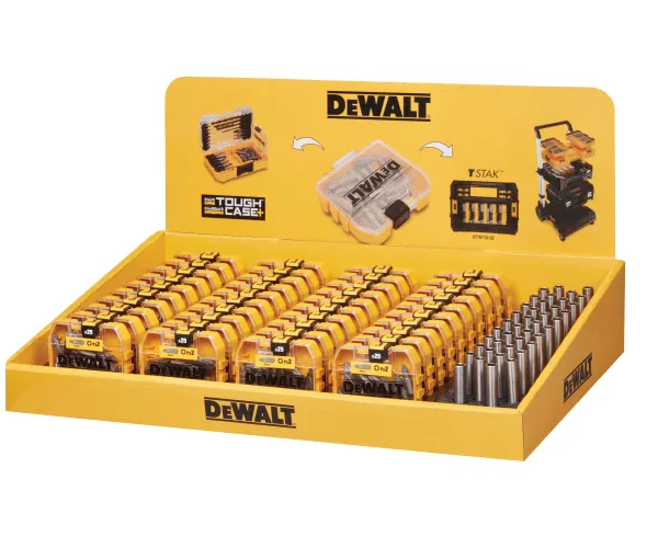 DEWALT DT71706 High Performance PZ2 Bit Set Display (40 Sets + 40 Holders)