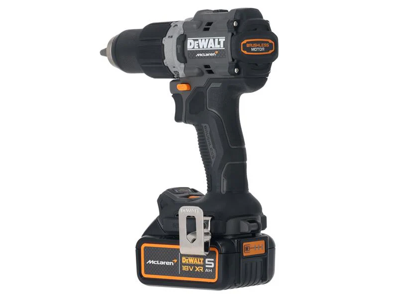 DeWALT Power Tools DCD85MP2T McLaren F1 XR Brushless Combi 18V 2 x 5.0Ah Li-ion - Image 5