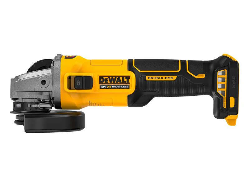 DeWALT Power Tools DEWDCG407N 18V Bl 125mm Angle Grinder Slide Switch - Image 2