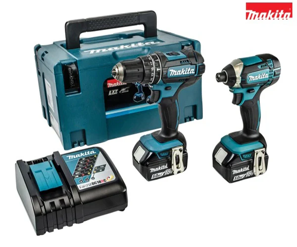 Makita DLX2131TJ Twin Pack 18V 2 x 5.0Ah Li-ion