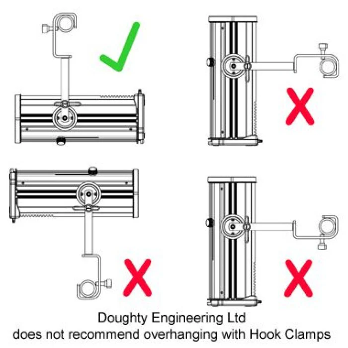 Doughty 75mm Heavy Duty Hook Clamp - Image 5