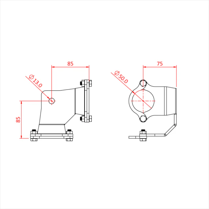 Doughty Demountable Grid Hanger Corner - Image 3