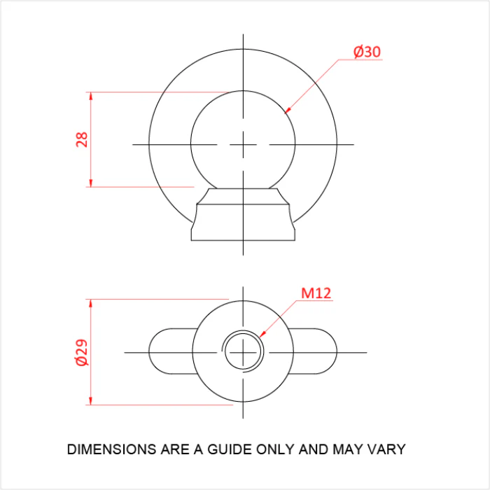 Doughty M12 Eye Nuts - Image 8