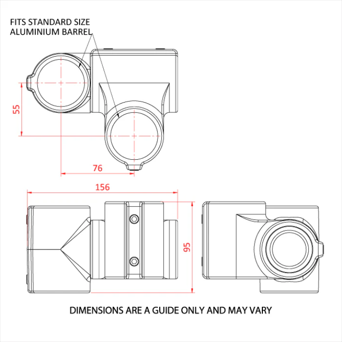 Doughty Speedrail Adjustable Crossover - Image 4