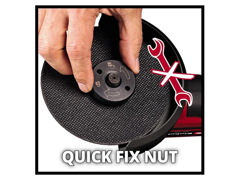 Einhell TP-AG 18/125 CE Q Li-Solo Pro Angle Grinder 18V Bare Unit - Image 5