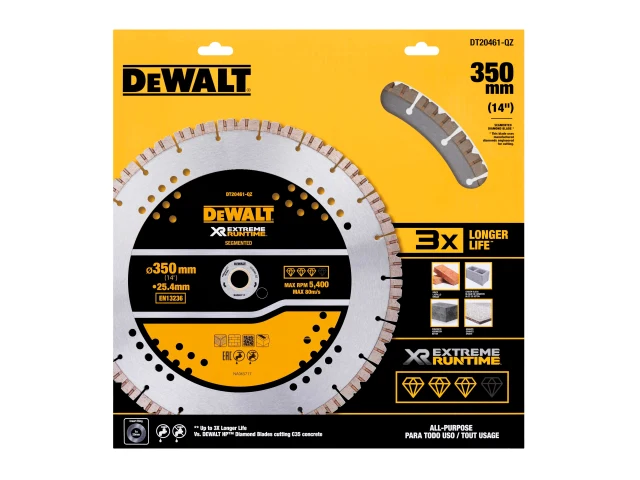 DEWALT ELITE SERIES™ All Purpose Diamond Wheel 355 x 25.4mm - Image 2