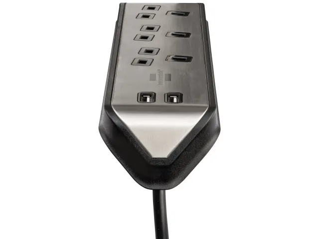 Brennenstuhl estilo Corner Extension Lead 240V 3-Gang 13A Black 2m - Image 4