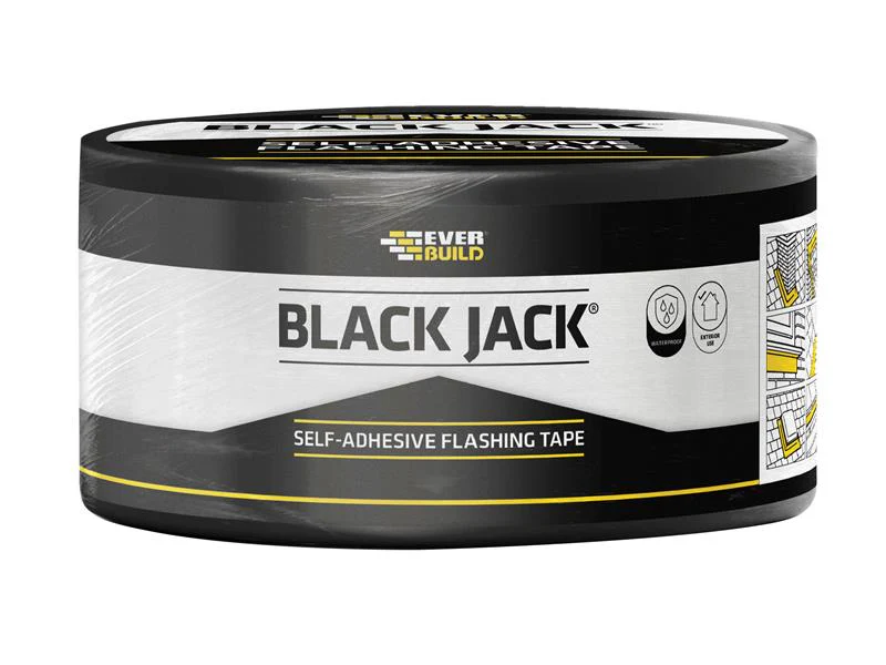 Everbuild Black Jack® Flashing Tape, Trade 100mm x 10m - Image 2