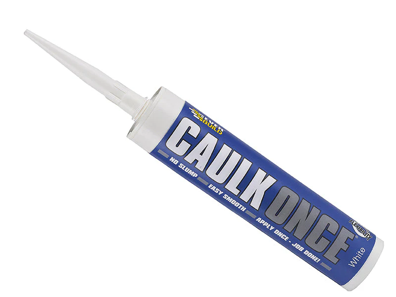 Everbuild  Caulk Once White 380ml