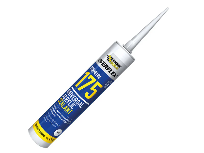 Everbuild Everflex® 175 Universal Acrylic Sealant White 300ml - Image 2