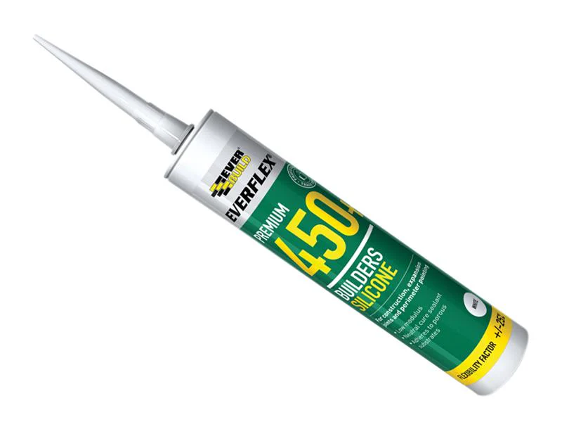 Everbuild  Everflex® 450 Builders Silicone Sealant Buff 300ml