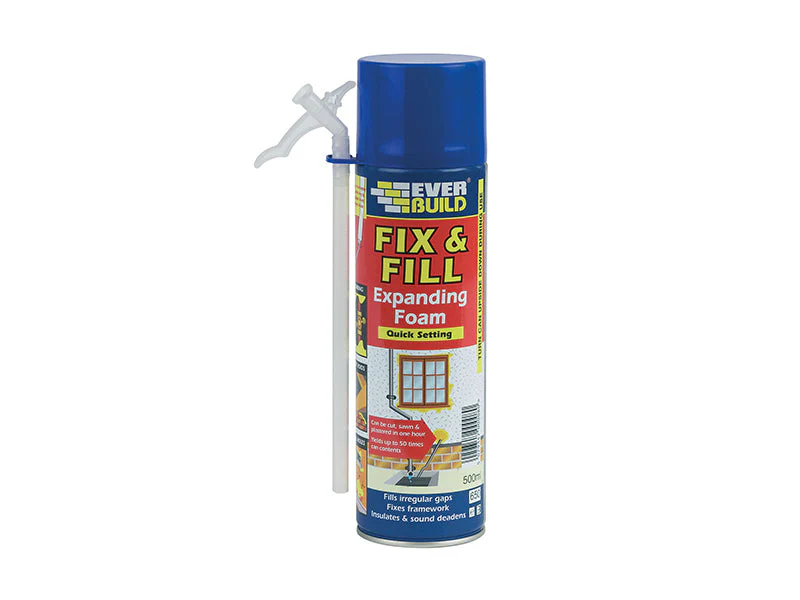 Everbuild  Fix & Fill Expanding Foam 500ml - Image 2