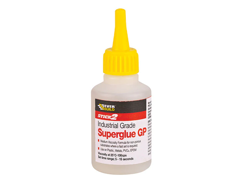 Everbuild Industrial Superglue General Purpose 20g - Image 2