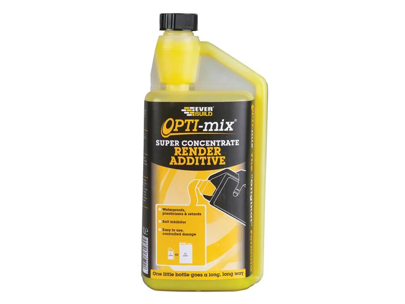 Everbuild Opti-Mix 3-in-1 Render Additive 1 Litre