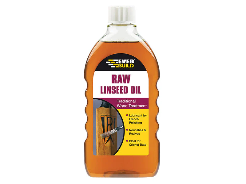 Everbuild  Raw Linseed Oil 500ml