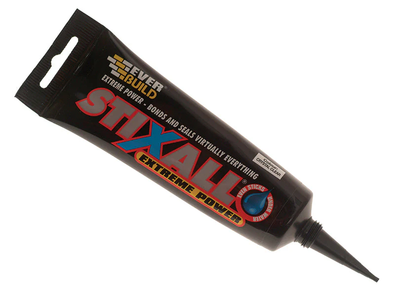 Everbuild Stixall Extreme Power Easi Squeeze Crystal Clear 80ml - Image 2