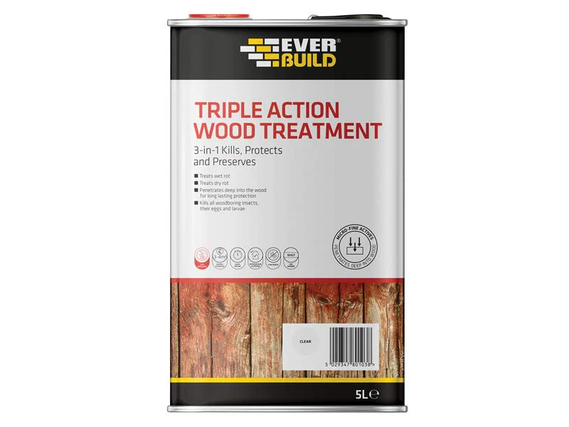 Everbuild  Triple Action Wood Treatment 1 litre - Image 2