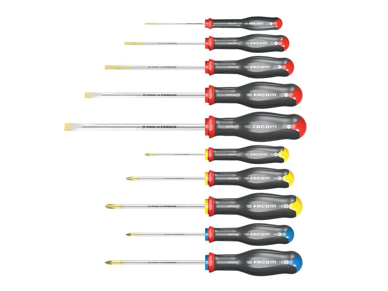 Facom Protwist® Screwdriver Set, 10 Piece - Image 2
