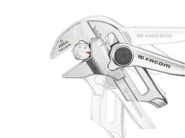 Facom  PWF250CPEPB Plier Wrench Bi-material Grips 250mm - Image 5