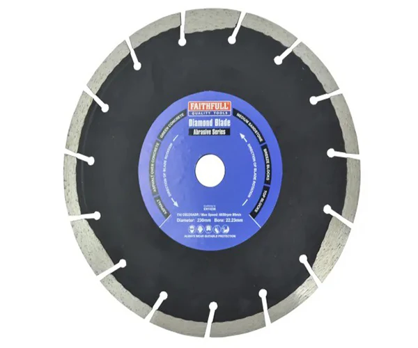 Faithfull Abrasive Diamond Blade 230 x 22.23mm