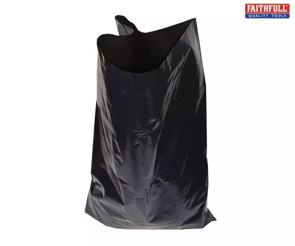 Faithfull Black Rubble Sacks (Box 100) - Image 2
