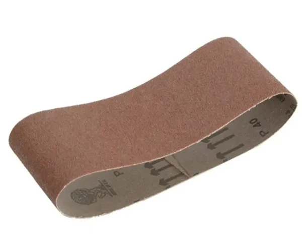 Faithfull Cloth Sanding Belt 400 x 60mm 120G (Pack 3)