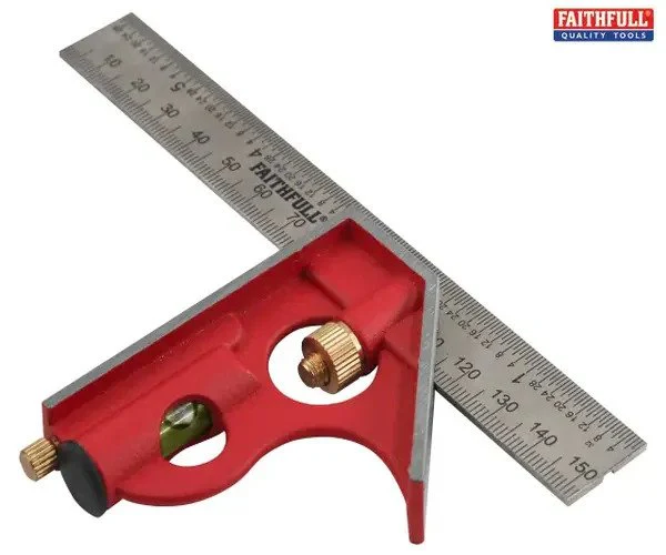 Faithfull Combination Square 150mm (6in) - Image 5
