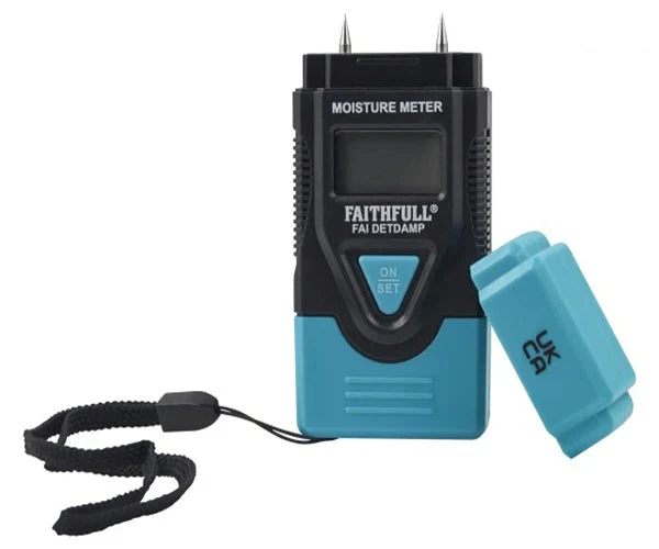 Faithfull Damp & Moisture Meter LCD Display - Image 2