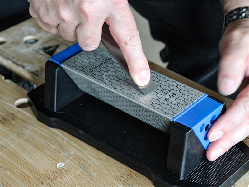 Faithfull Diamond Sharpening Tri-Stone 400, 1000 & 1200G - Image 3