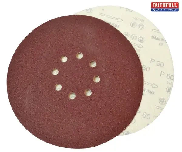 Faithfull Dry Wall Sanding Disc for Vitrex Machines 225mm Assorted (Pack 10)