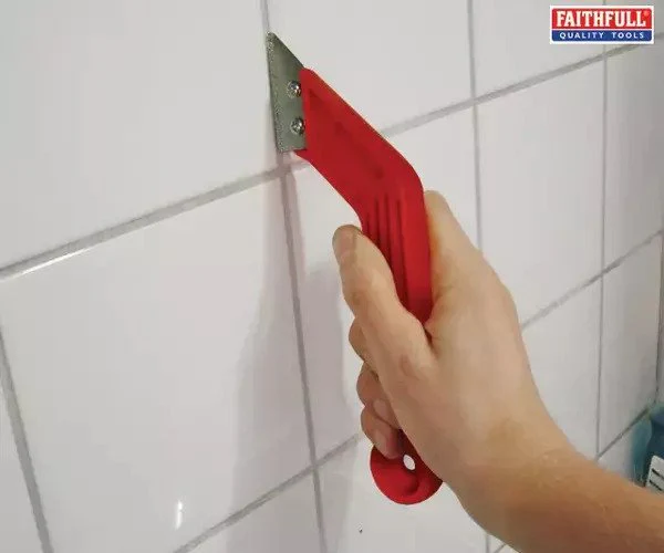 Faithfull Grout Rake with 2 Carbide Blades - Image 2