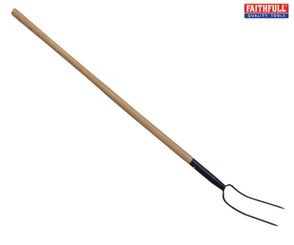 Faithfull Hay Fork Solid Socket 2-Prong 1.63m - Image 2