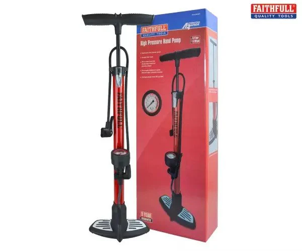 Faithfull High-Pressure Hand Pump Max. 160 psi - Image 10
