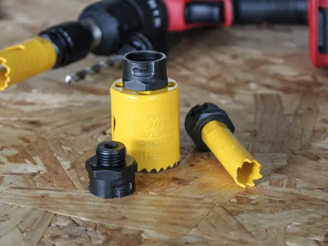 Faithfull Holesaw Arbor Quick Release Nut Set, 3 Piece - Image 4