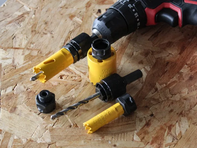Faithfull Holesaw Arbor Quick Release Nut Set, 3 Piece - Image 5
